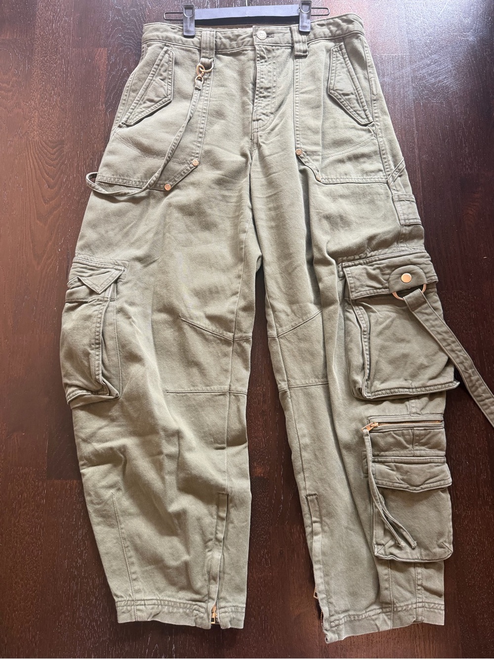 Gap x cult gaia Olive Green Utility Cargo Pants